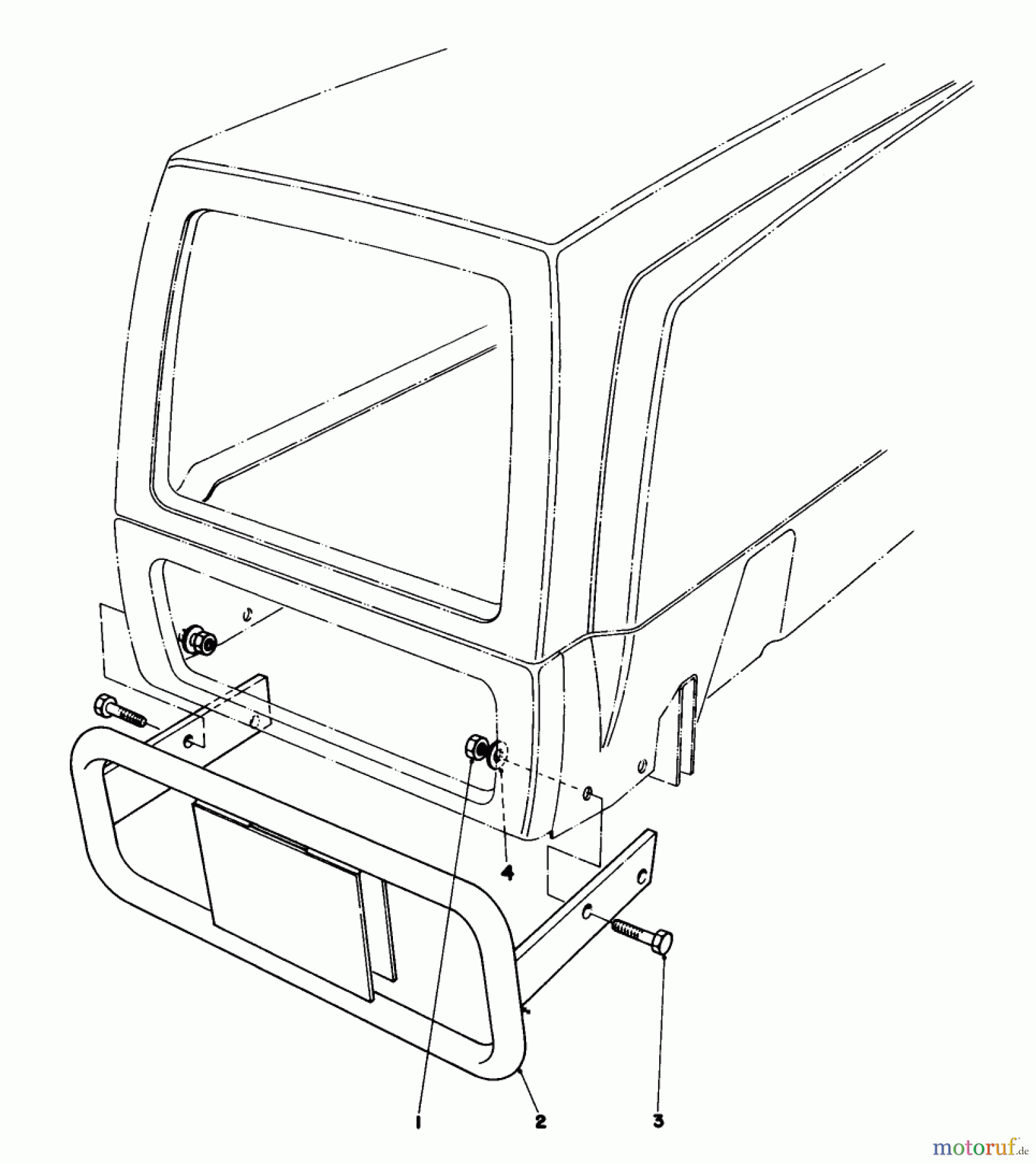  Toro Neu Mowers, Lawn & Garden Tractor Seite 1 57300 (8-32) - Toro 8-32 Front Engine Rider, 1981 (1000001-1999999) EASY FILL GRASS CATCHER MODEL 59120 #2