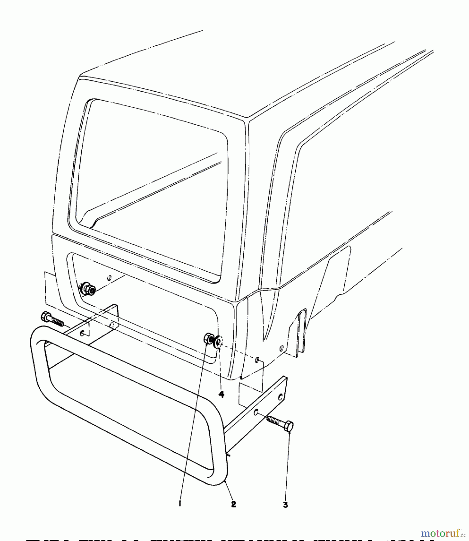  Toro Neu Mowers, Lawn & Garden Tractor Seite 1 57375 - Toro 8 hp Front Engine Rider, 1980 (0000001-0999999) EASY-EMPTY GRASS CATCHER MODEL 59111 #2