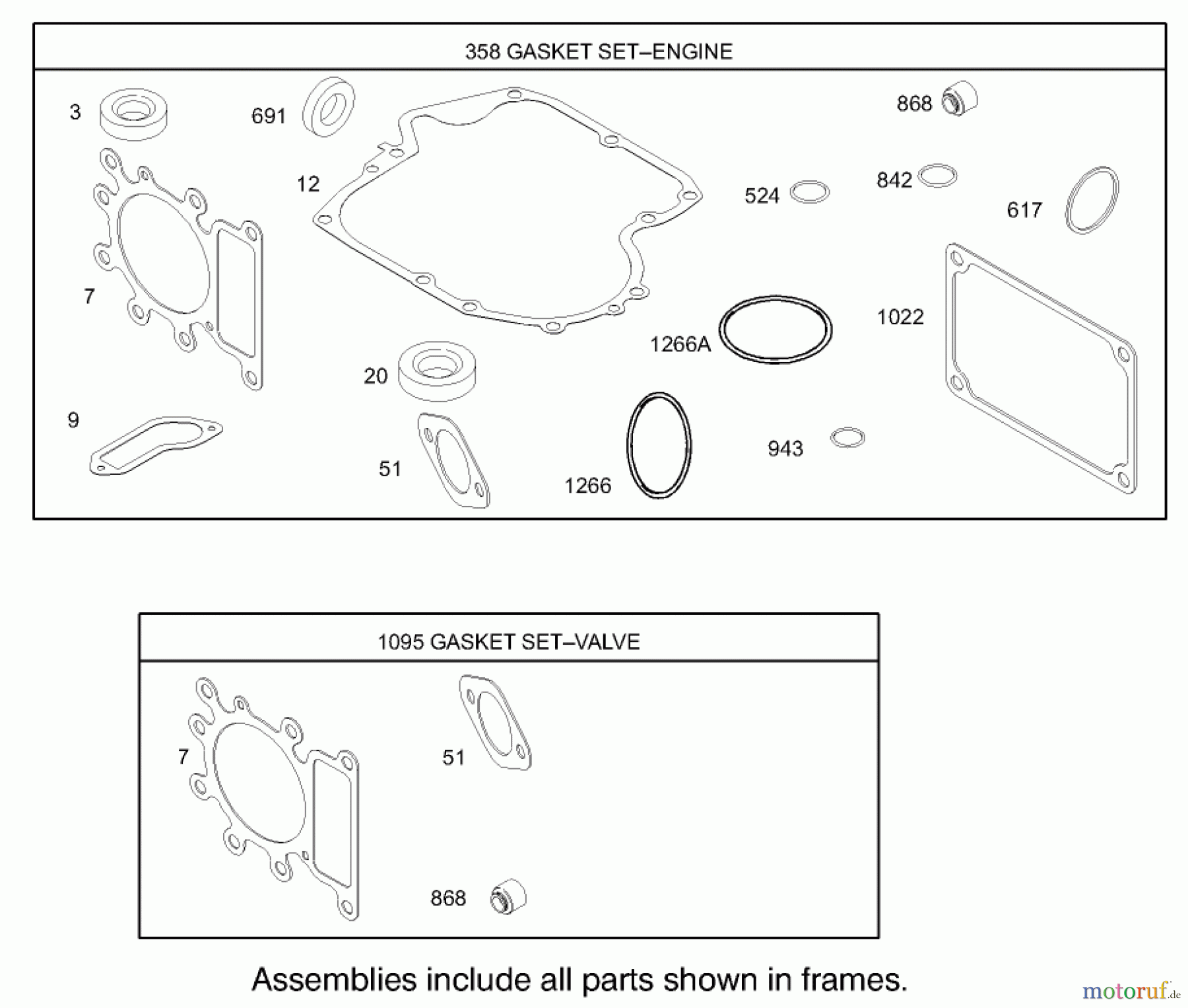  Toro Neu Mowers, Lawn & Garden Tractor Seite 1 71223 (16-38XL) - Toro 16-38XL Lawn Tractor, 2003 (230000001-230999999) GASKET ASSEMBLY ENGINE BRIGGS AND STRATTON MODEL 286H77-0121-E1