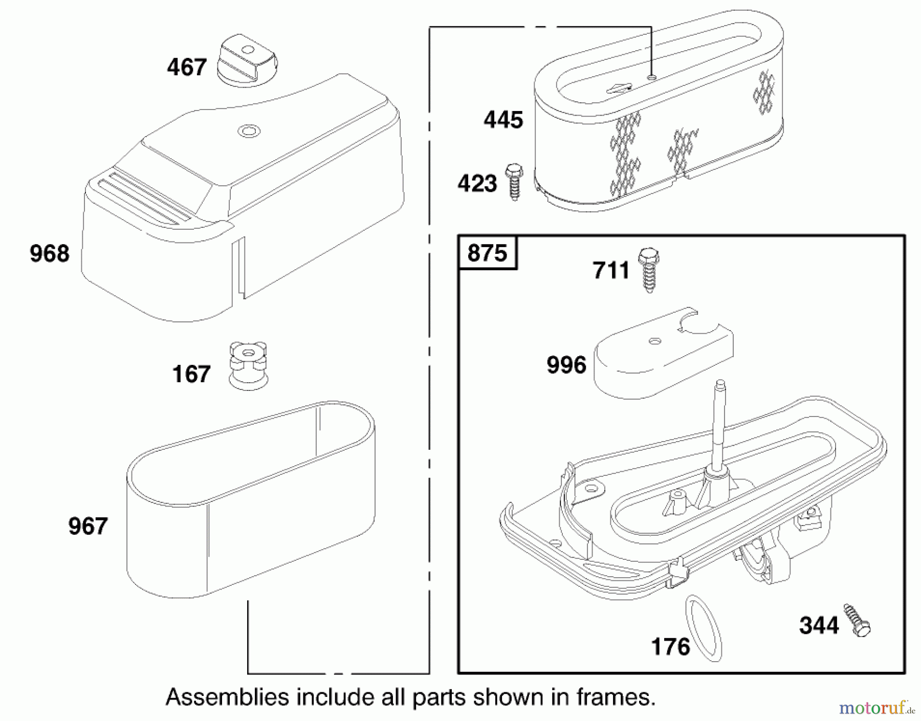  Toro Neu Mowers, Lawn & Garden Tractor Seite 1 71225 (16-38HXL) - Toro 16-38HXL Lawn Tractor, 2000 (200000001-200999999) ENGINE BRIGGS & STRATTON MODEL 28Q777-0690-E1 #5