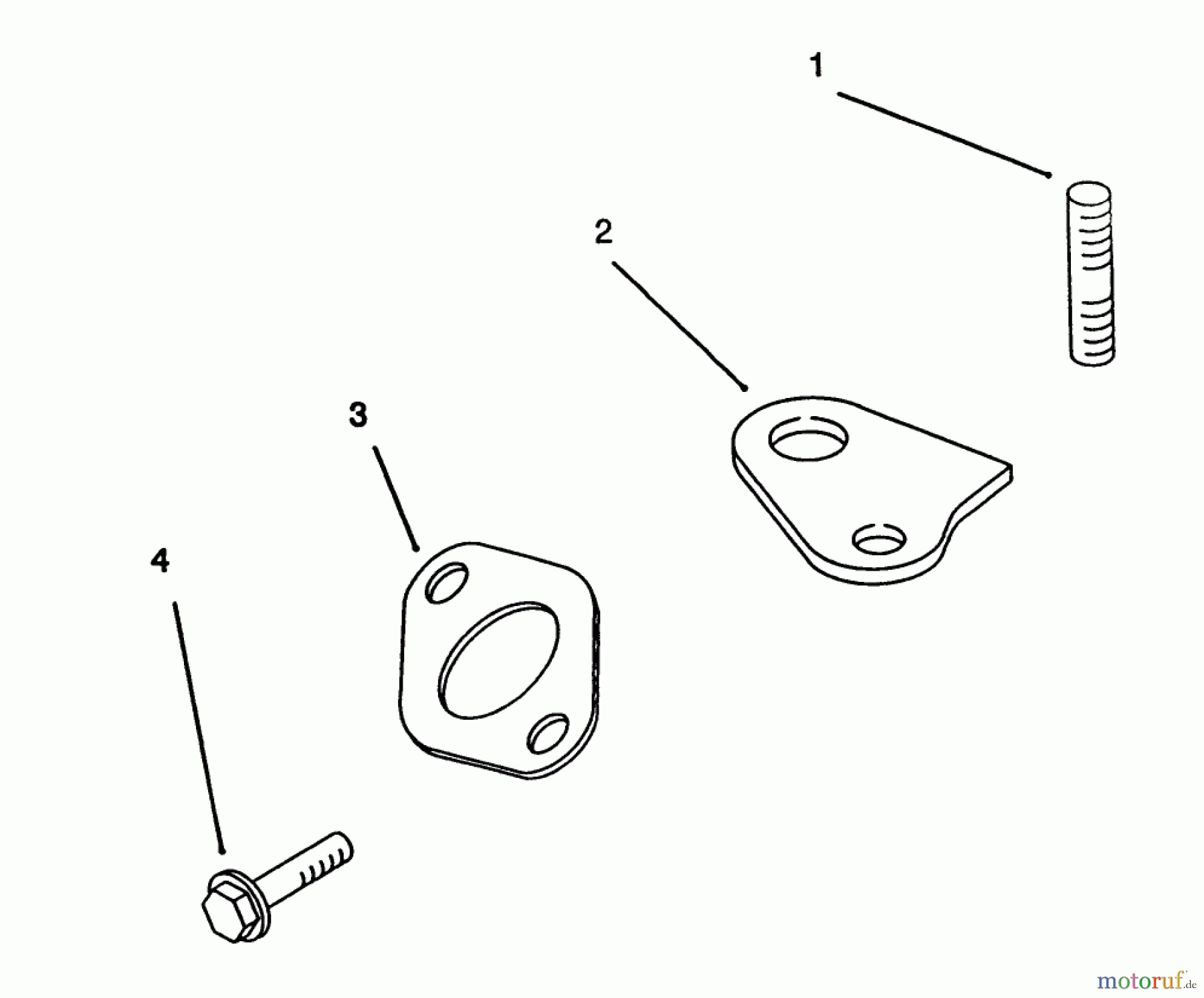  Toro Neu Mowers, Lawn & Garden Tractor Seite 1 72063 (264-H) - Toro 264-H Yard Tractor, 1994 (4900001-4999999) CRANKSHAFT #2