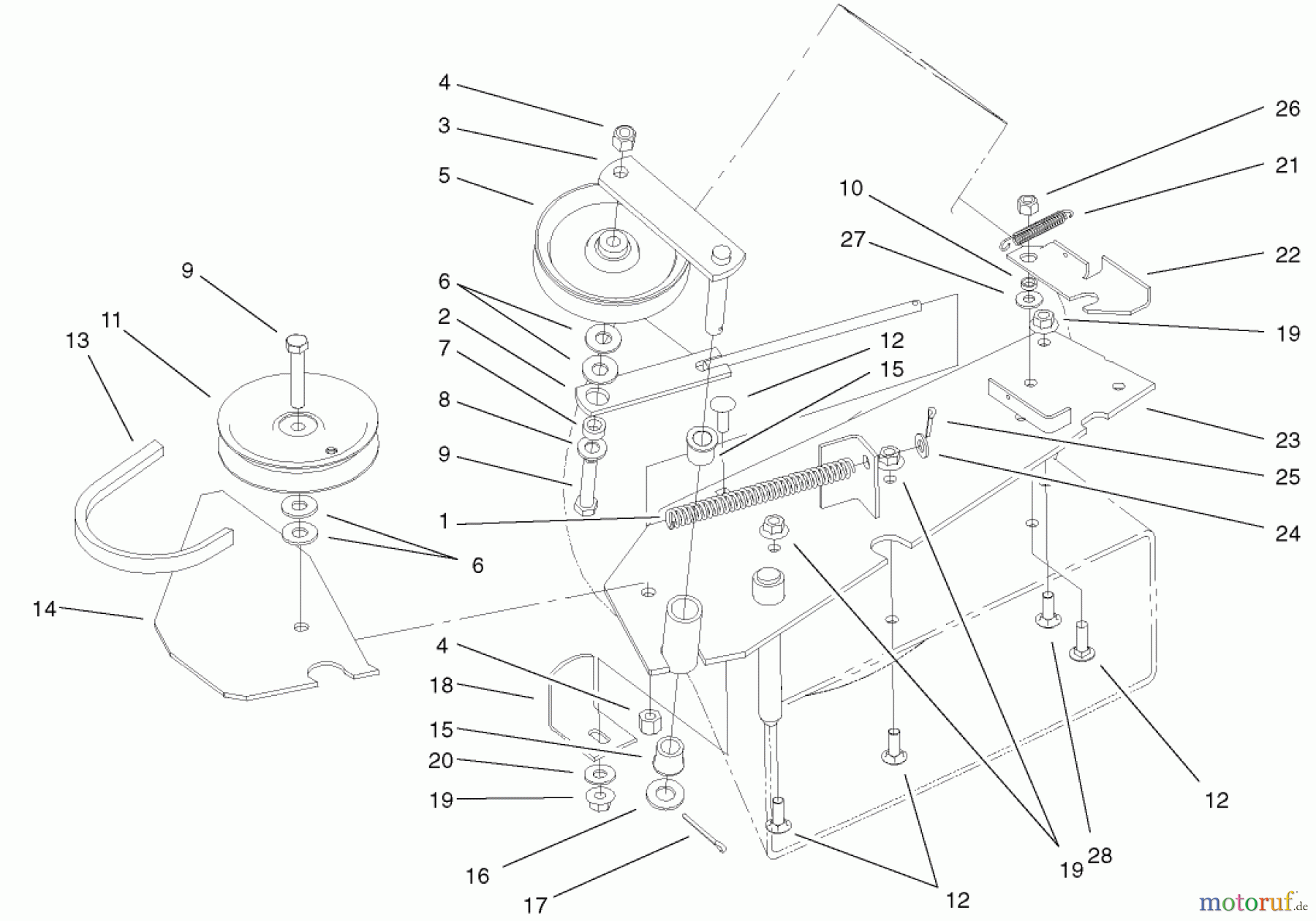  Toro Neu Accessories, Mower 79161 - Toro 44