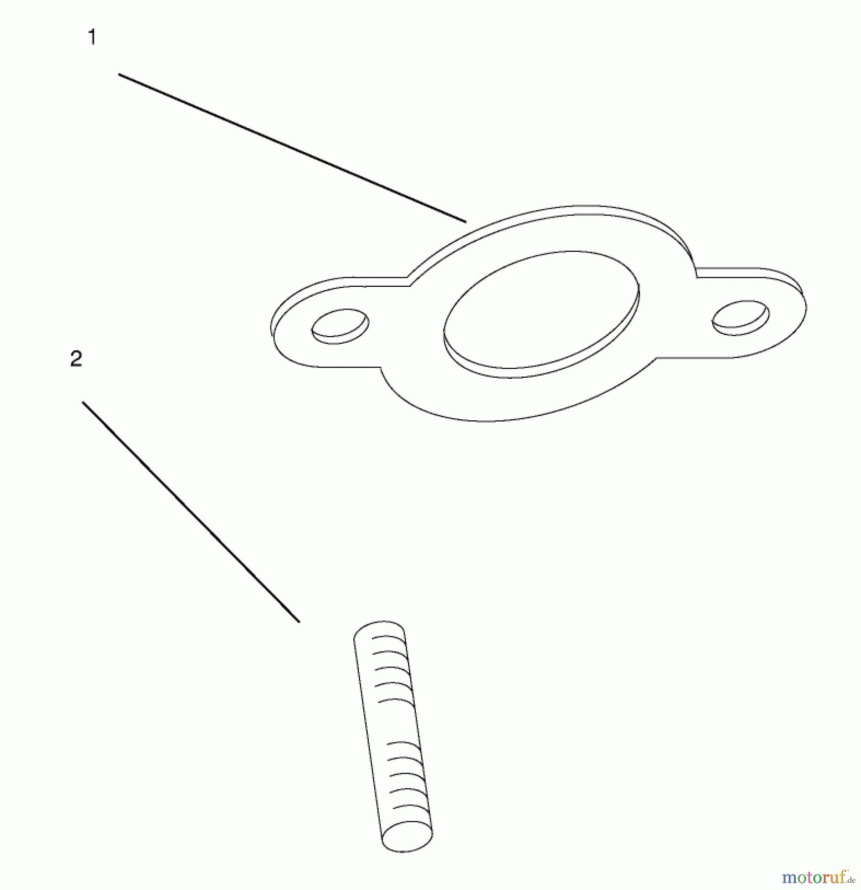  Toro Neu Mowers, Lawn & Garden Tractor Seite 1 72085 (267-H) - Toro 267-H Lawn and Garden Tractor, 1998 (8900001-8900399) EXHAUST