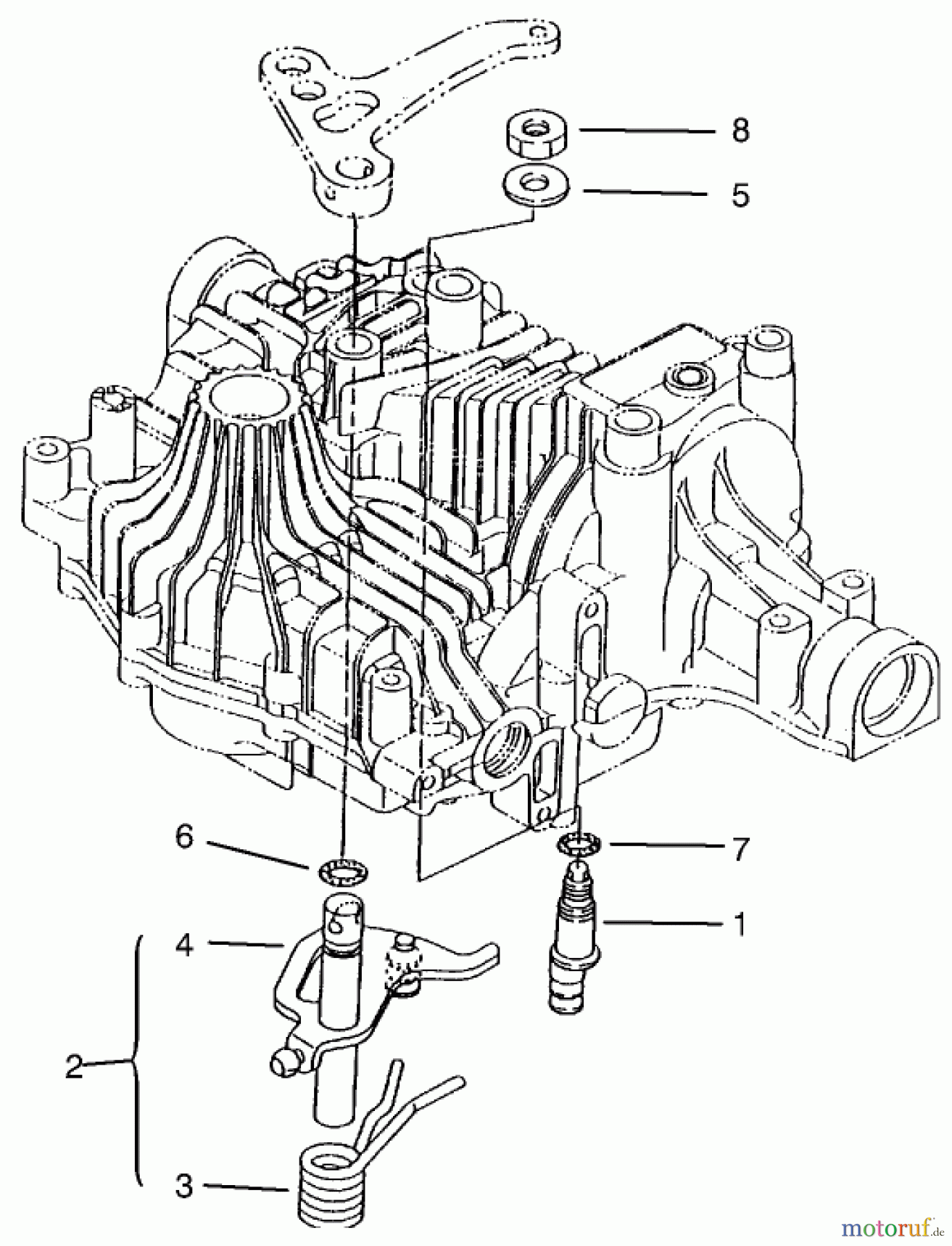  Toro Neu Mowers, Lawn & Garden Tractor Seite 1 72102 (269-H) - Toro 269-H Lawn and Garden Tractor, 1997 (7900001-7999999) N-CENTERING