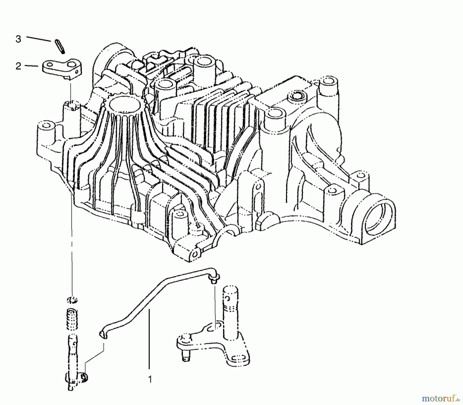  Toro Neu Mowers, Lawn & Garden Tractor Seite 1 72102 (269-H) - Toro 269-H Lawn and Garden Tractor, 1998 (8900001-8900399) BYPASS RETURN