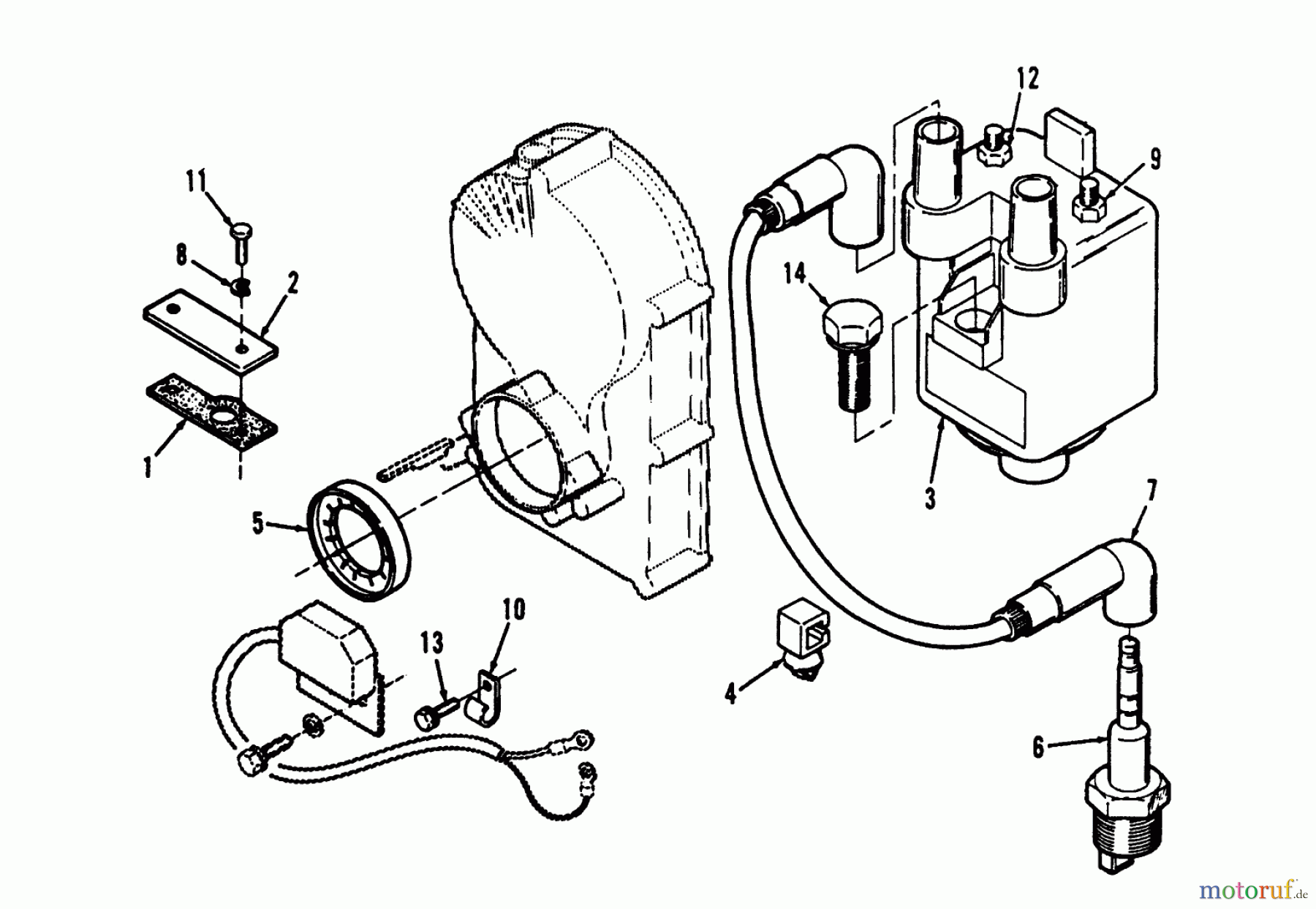  Toro Neu Mowers, Lawn & Garden Tractor Seite 1 73501 (520-H) - Toro 520-H Garden Tractor, 1993 (39000001-39999999) IGNITION-ELECTRONIC