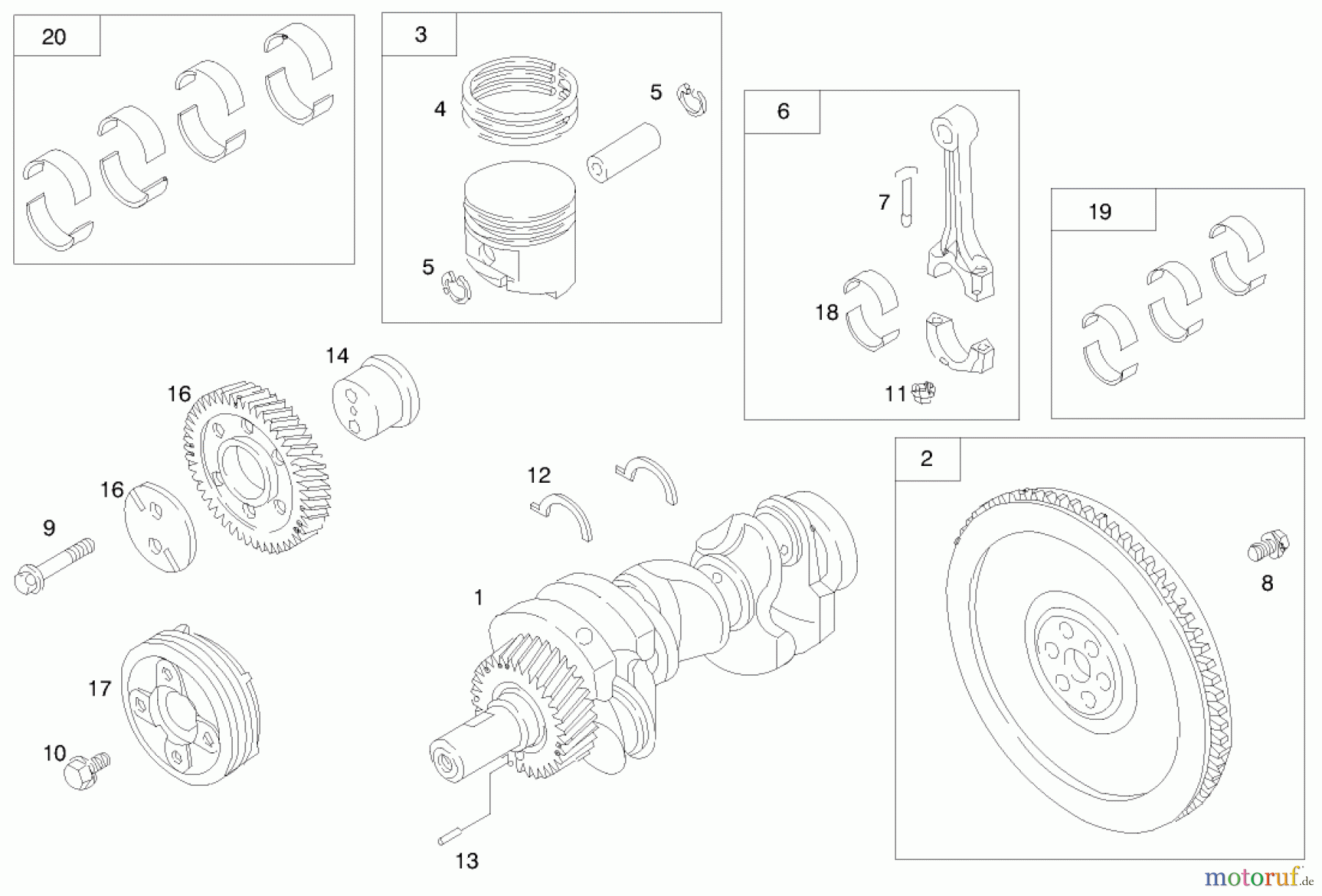  Toro Neu Mowers, Lawn & Garden Tractor Seite 1 73552 (523Dxi) - Toro 523Dxi Garden Tractor, 1999 (9900001-9999999) ENGINE ASSEMBLY (SERIAL NO. 99000001-9900130)(MODEL 73590) #2