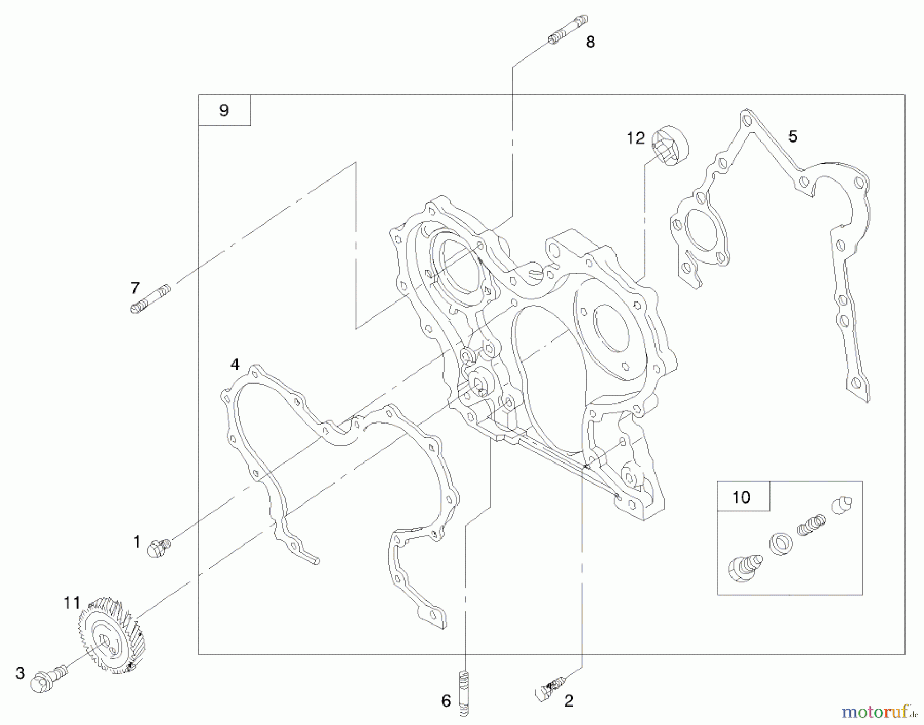  Toro Neu Mowers, Lawn & Garden Tractor Seite 1 73590 (523Dxi) - Toro 523Dxi Garden Tractor, 1999 (9900001-9999999) ENGINE ASSEMBLY (SERIAL NO. 99000001 & UP)(MODEL 73552) ENGINE ASSEMBLY (SERIAL NO. 99001001 & UP)(MODEL 73590) #8