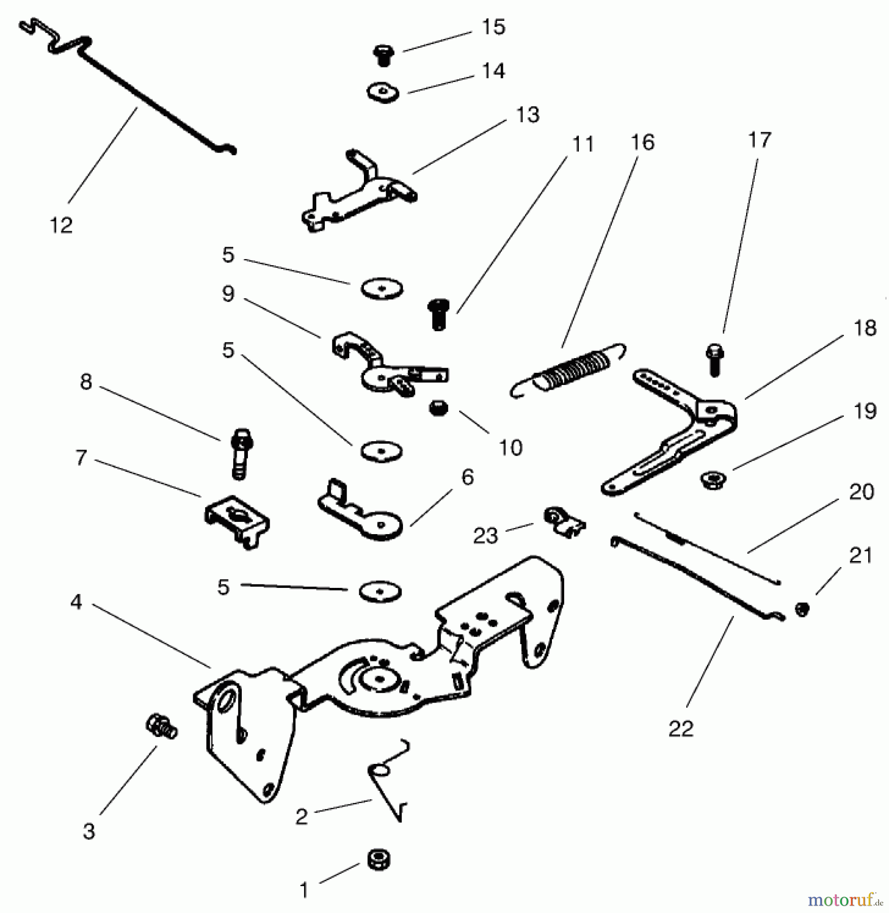  Toro Neu Mowers, Lawn & Garden Tractor Seite 1 73560 (522xi) - Toro 522xi Garden Tractor, 1998 (8900001-8999999) GROUP 9-ENGINE CONTROLS