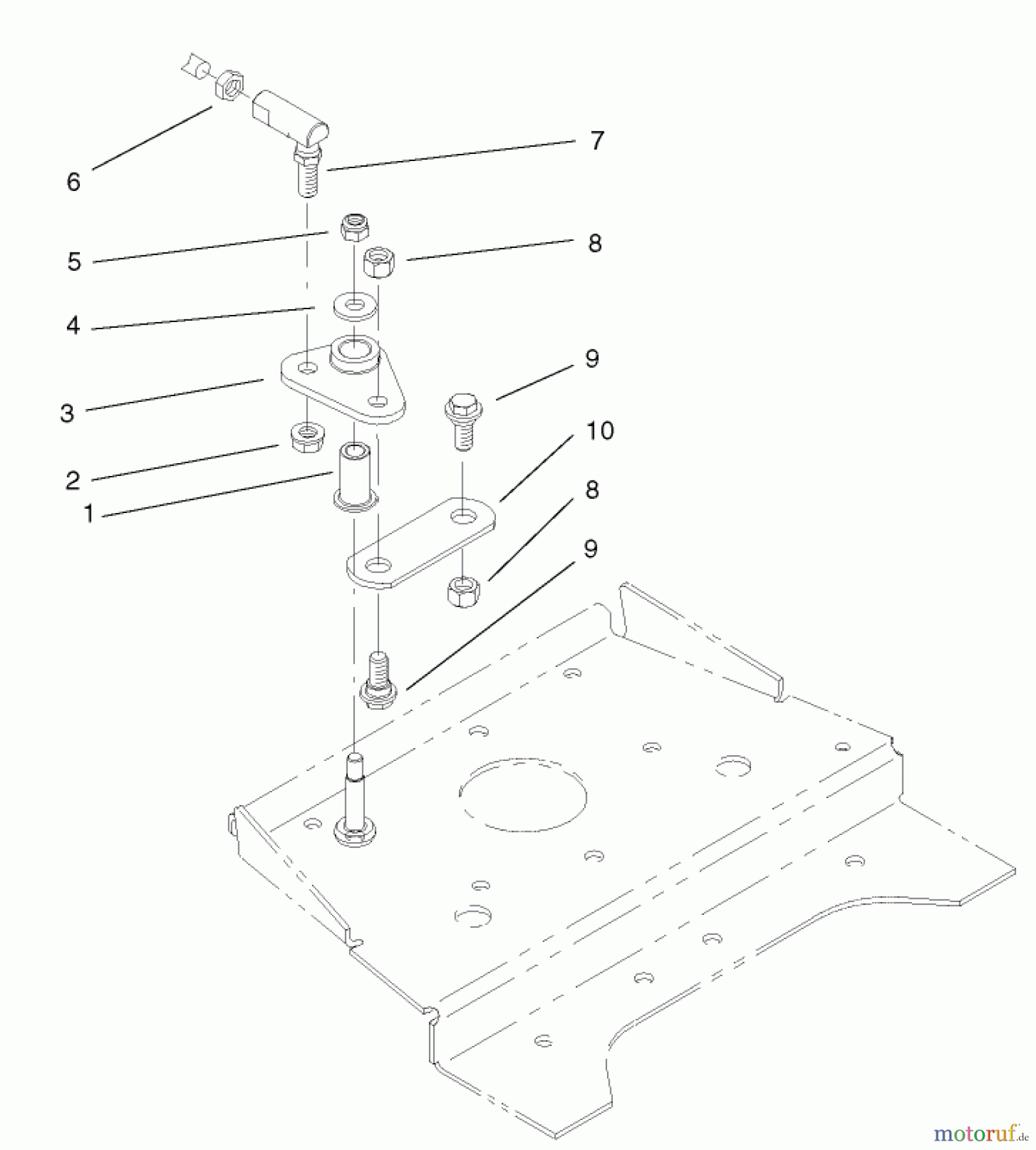  Toro Neu Mowers, Lawn & Garden Tractor Seite 1 73561 (522xi) - Toro 522xi Garden Tractor, 2002 (220000001-220999999) SMART TURN FRONT ASSEMBLY