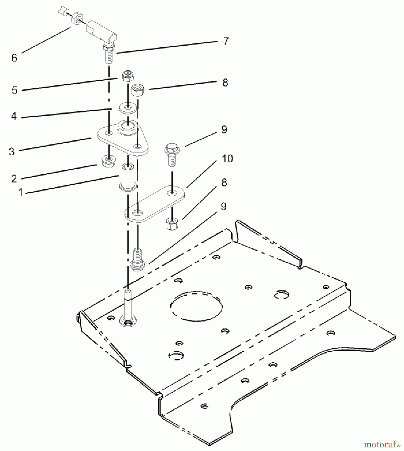  Toro Neu Mowers, Lawn & Garden Tractor Seite 1 73561 (550) - Toro 550 Garden Tractor, 2005 (250000001-250999999) SMART TURN FRONT ASSEMBLY