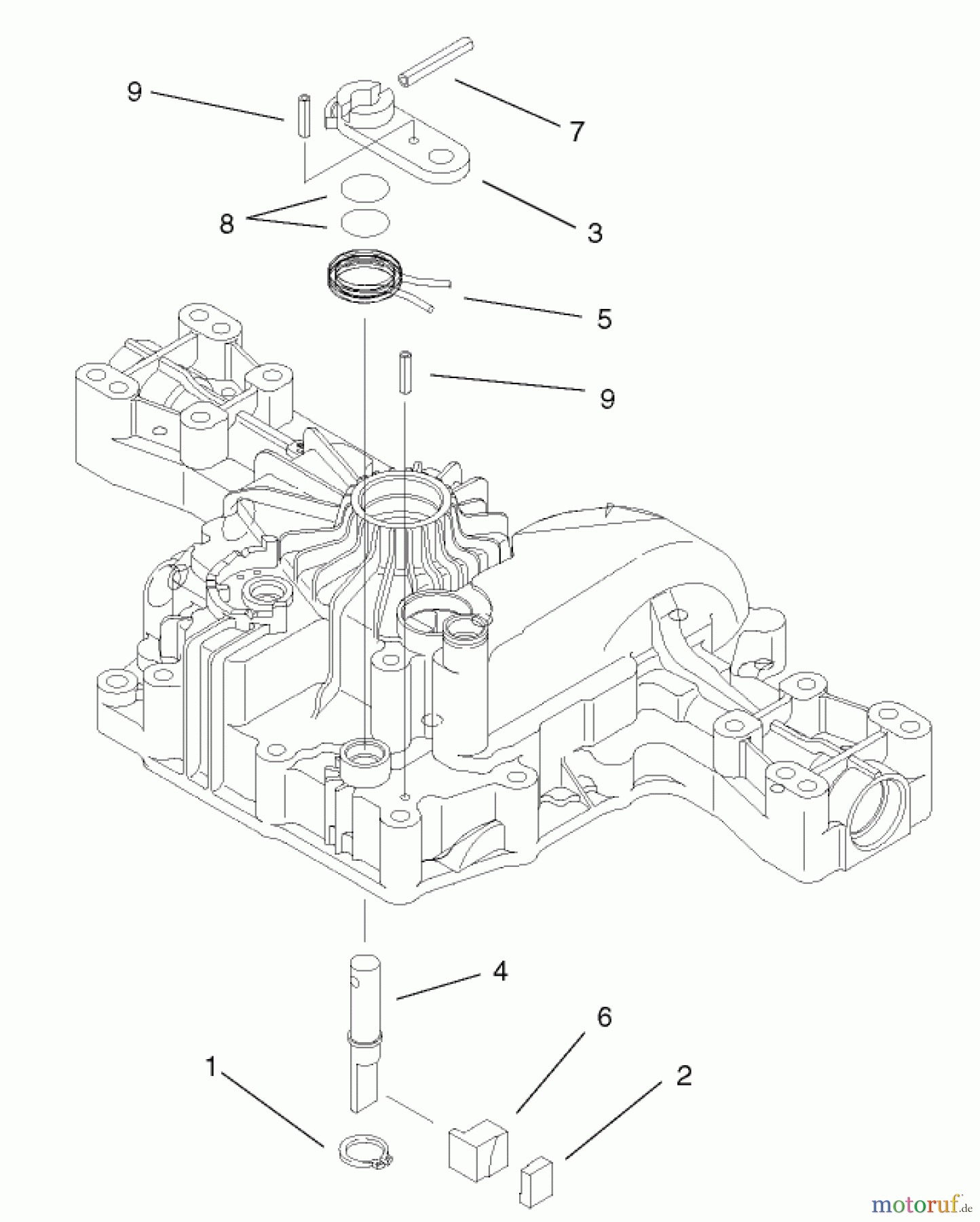  Toro Neu Mowers, Lawn & Garden Tractor Seite 1 74590 (190-DH) - Toro 190-DH Lawn Tractor, 2002 (220000001-220999999) BRAKE ASSEMBLY