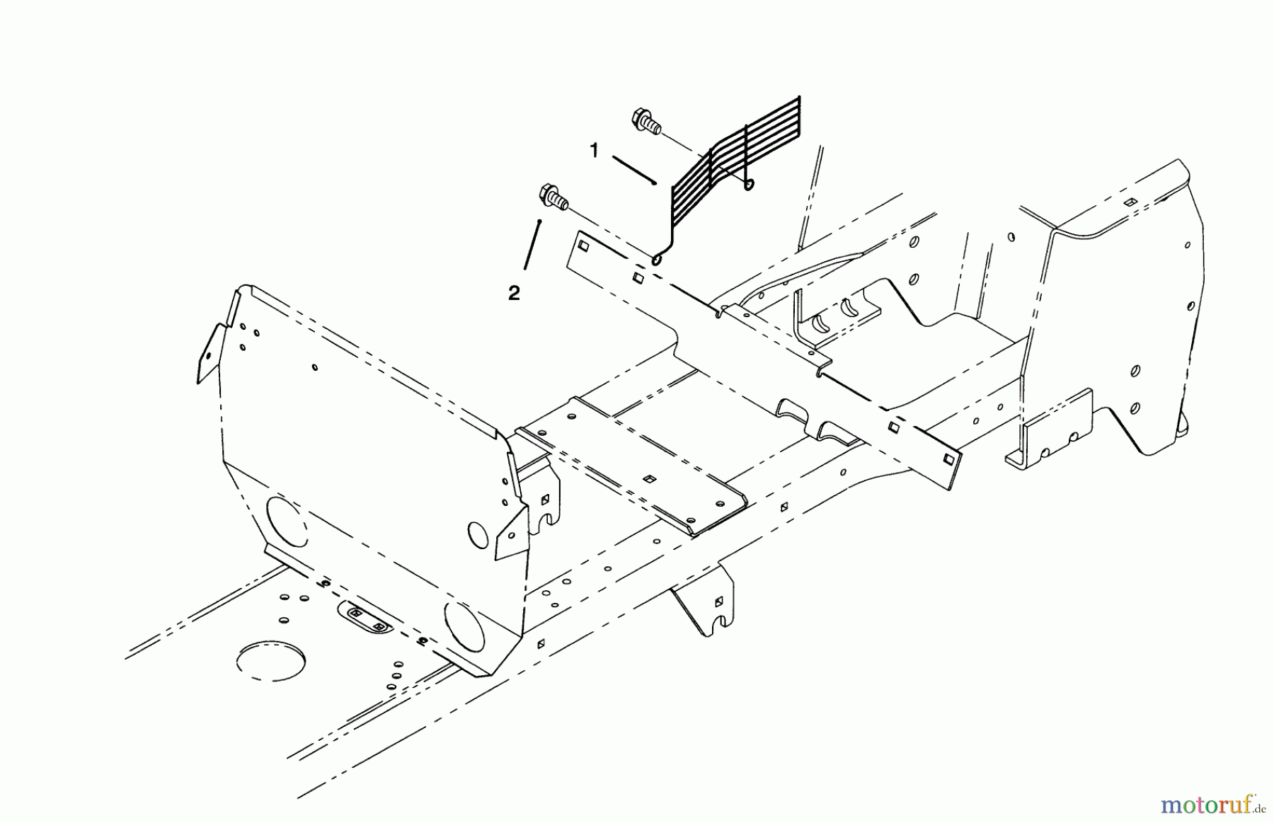  Toro Neu Accessories, Mower 93-9251 - Toro CE Kit For Model 72063 FAN GUARD ASSEMBLY