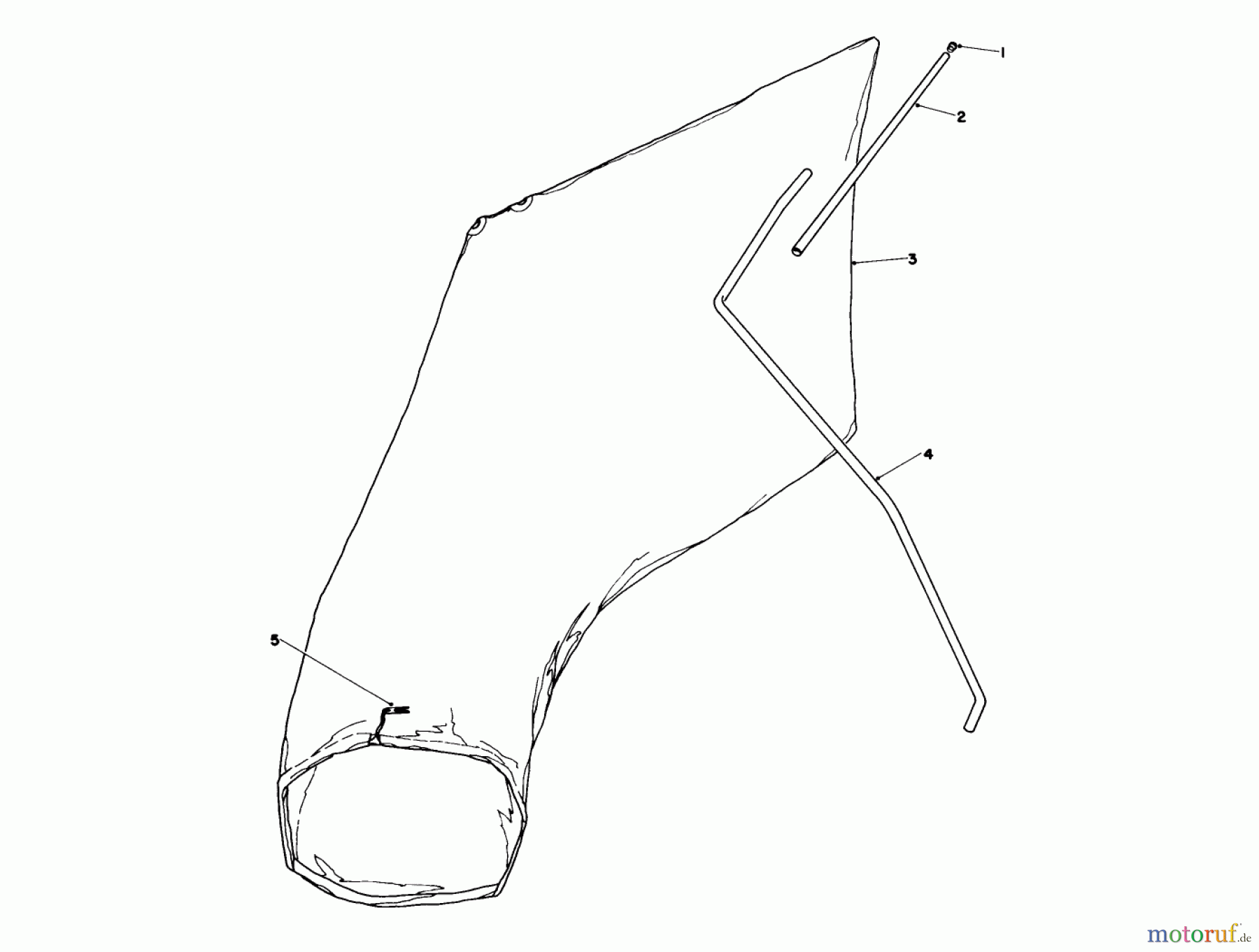  Toro Neu Mowers, Walk-Behind Seite 1 16077 - Toro Lawnmower, 1981 (1000001-1999999) GIANT BAGGING KIT NO. 29-9750 (OPTIONAL)