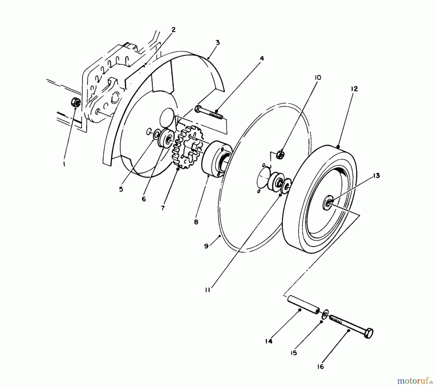  Toro Neu Mowers, Walk-Behind Seite 1 16212 - Toro Lawnmower, 1984 (4000001-4999999) EDGER KIT NO. 59125 (OPTIONAL)