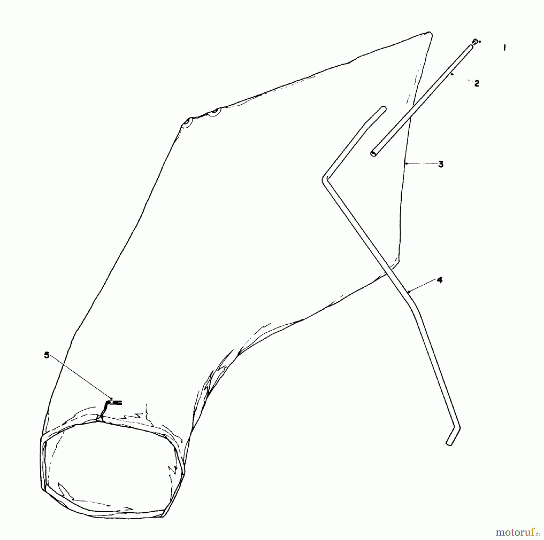  Toro Neu Mowers, Walk-Behind Seite 1 16299C - Toro Lawnmower, 1988 (8000001-8999999) GIANT BAGGING KIT NO. 29-9750 (OPTIONAL)