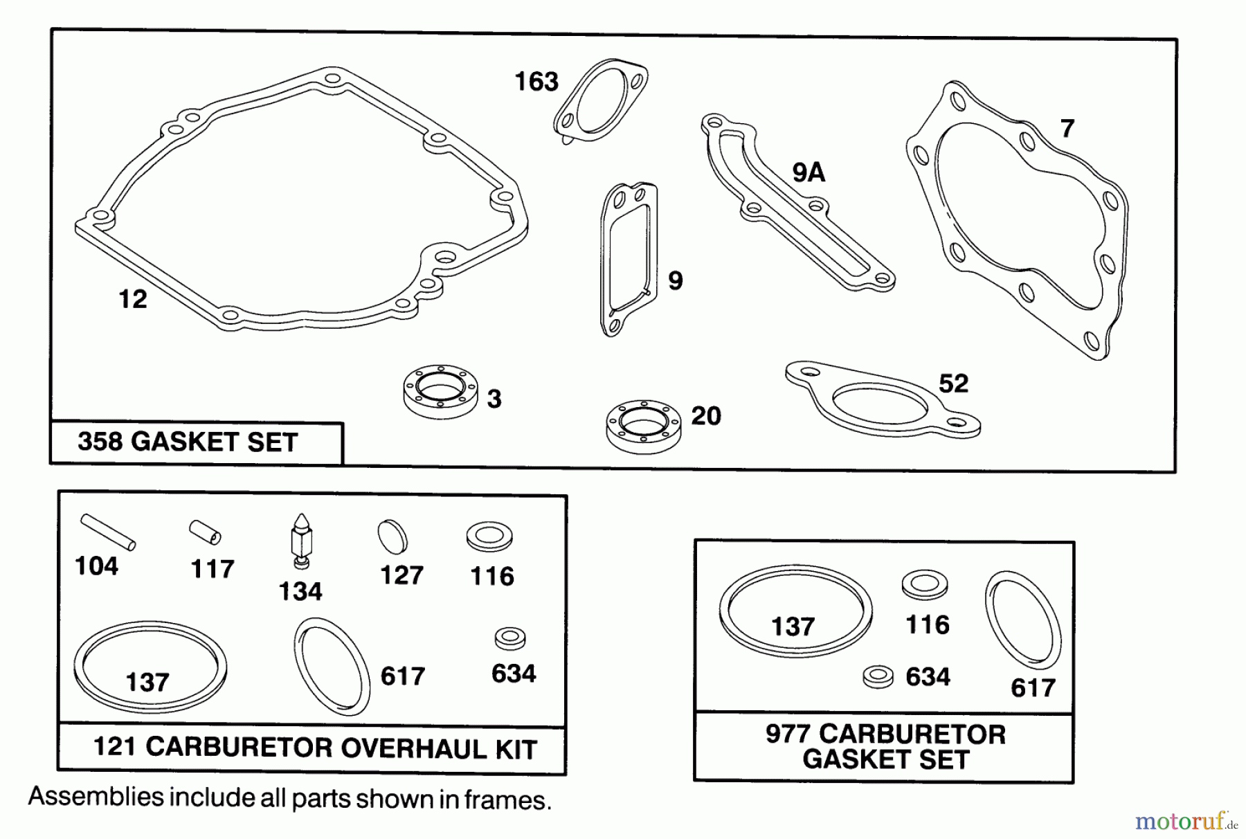  Toro Neu Mowers, Walk-Behind Seite 1 16401 - Toro Side Discharge Mower, 1994 (4900001-4999999) ENGINE BRIGGS & STRATTON MODEL 122702-3171-01 #8