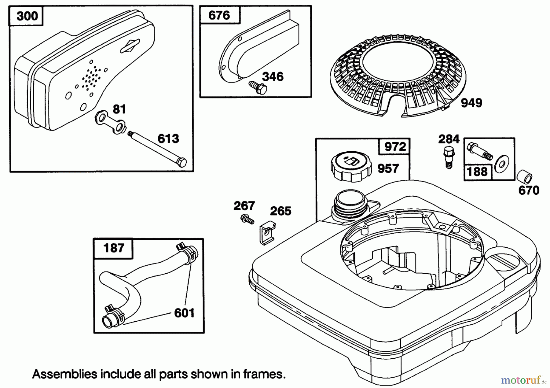  Toro Neu Mowers, Walk-Behind Seite 1 16402 - Toro Lawnmower, 1991 (1000001-1999999) ENGINE BRIGGS & STRATTON MODEL 122707-3187-01 #7