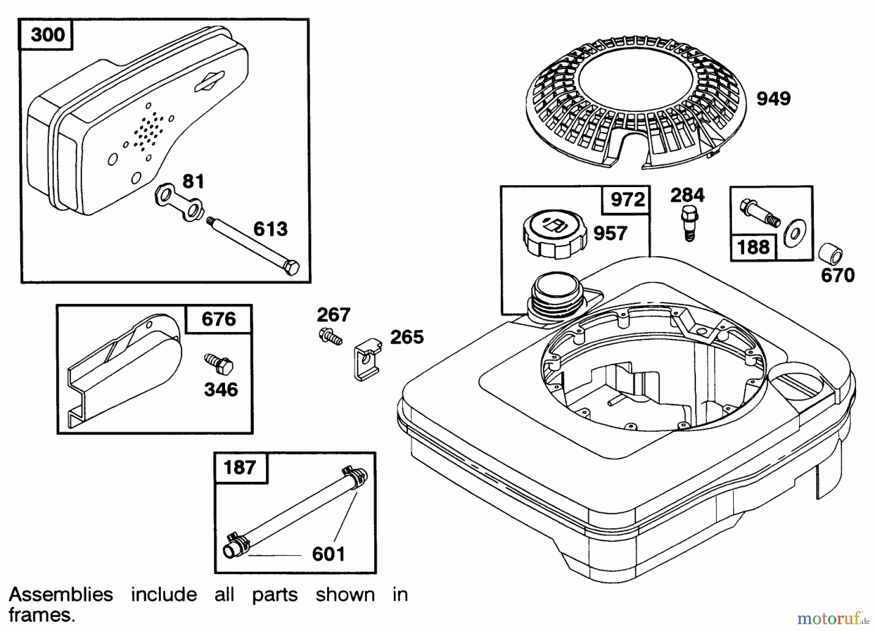  Toro Neu Mowers, Walk-Behind Seite 1 16404 - Toro Lawnmower, 1991 (1000001-1999999) ENGINE BRIGGS & STRATTON MODEL 122702-3171-01 #7