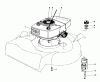 Toro 16570 - Lawnmower, 1983 (3000001-3999999) Spareparts ENGINE ASSEMBLY