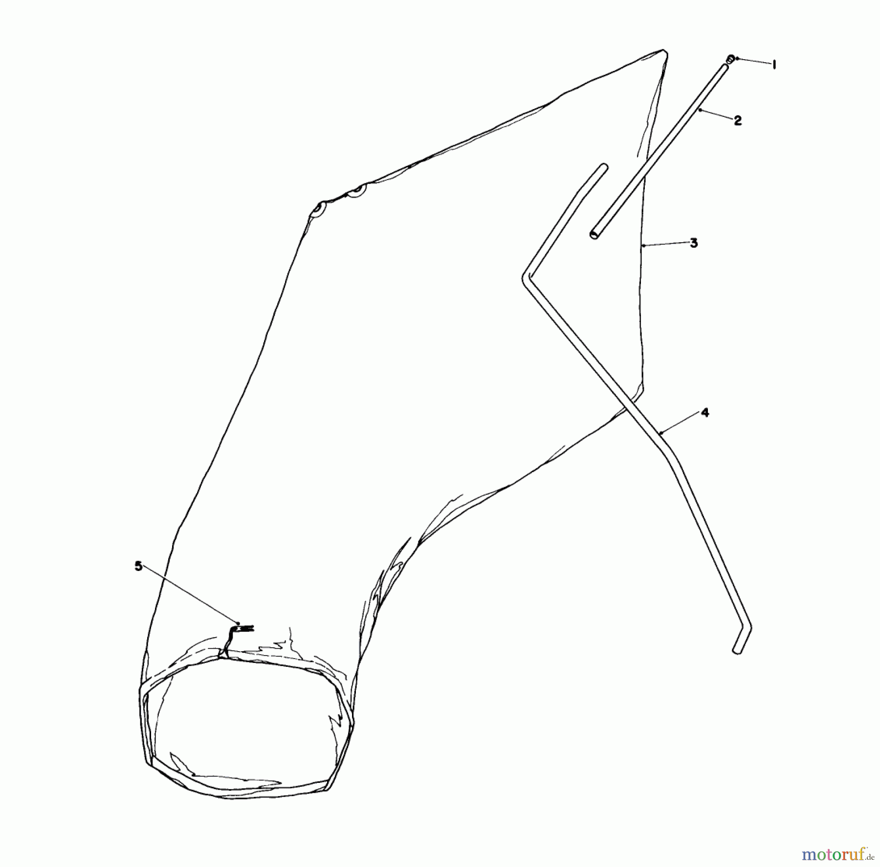  Toro Neu Mowers, Walk-Behind Seite 1 16575 - Toro Lawnmower, 1984 (4000001-4999999) GIANT BAGGING KIT NO. 29-9750 (OPTIONAL)