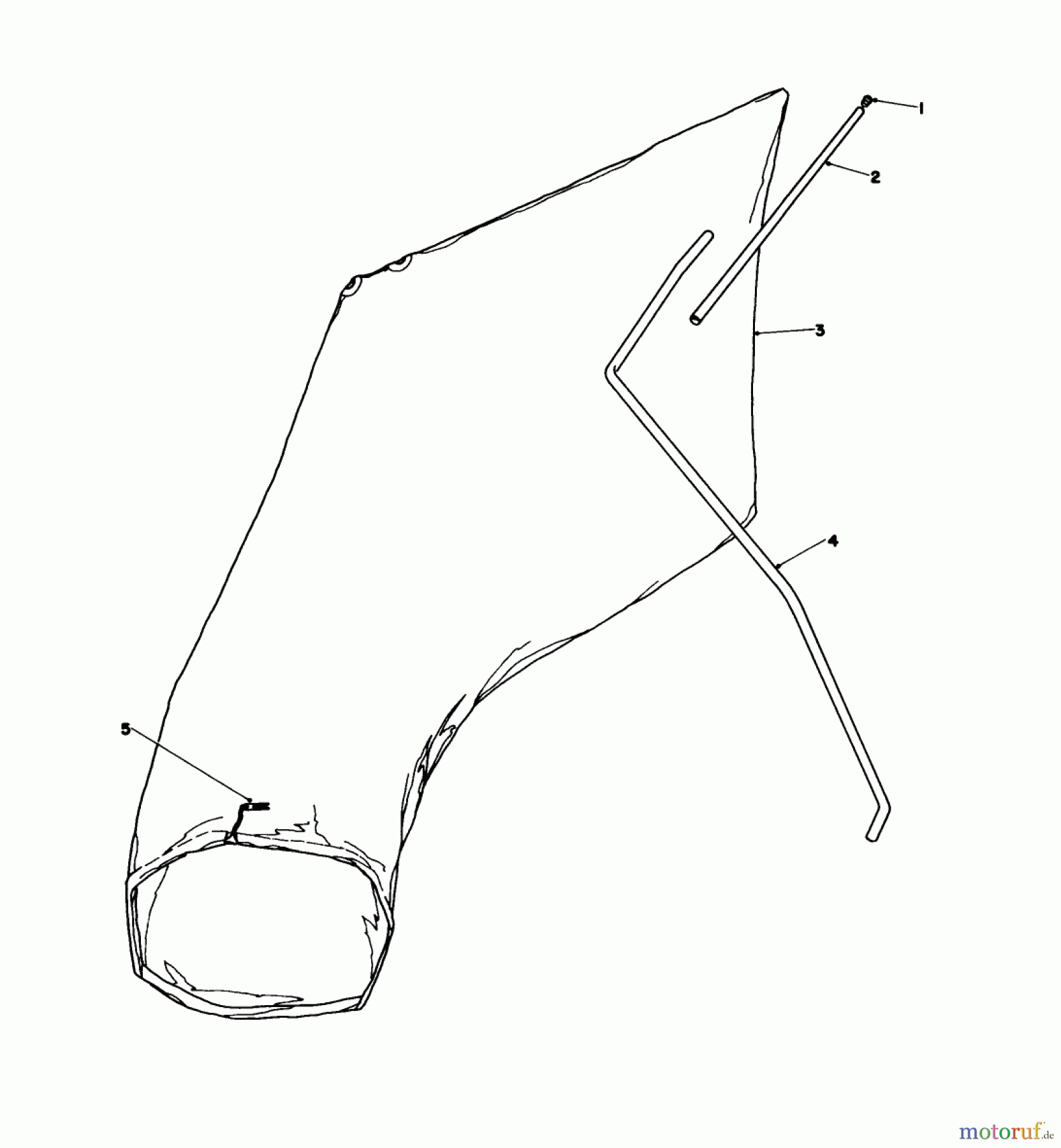  Toro Neu Mowers, Walk-Behind Seite 1 16585 - Toro Lawnmower, 1988 (8004252-8999999) GIANT BAGGING KIT NO. 29-9750 (OPTIONAL)