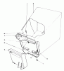 Toro 16756 - Lawnmower, 1977 (7000001-7999999) Spareparts GRASS BAG ASSEMBLY