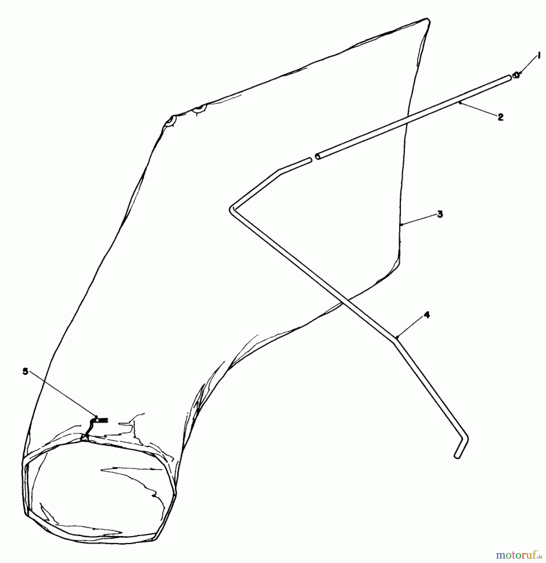  Toro Neu Mowers, Walk-Behind Seite 1 16860 - Toro Lawnmower, 1980 (0000001-0999999) GIANT BAGGING KIT (OPTIONAL)