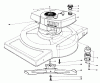 Toro 18015 - Lawnmower, 1979 (9000001-9999999) Spareparts ENGINE ASSEMBLY