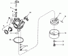 Toro 18060 - Lawnmower, 1979 (9000001-9999999) Spareparts CARBURETOR NO. 632050