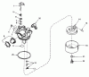 Toro 18060 - Lawnmower, 1980 (0000001-0999999) Spareparts CARBURETOR NO. 632050