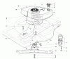 Toro 18095 - Lawnmower, 1979 (9000001-9999999) Spareparts ENGINE ASSEMBLY