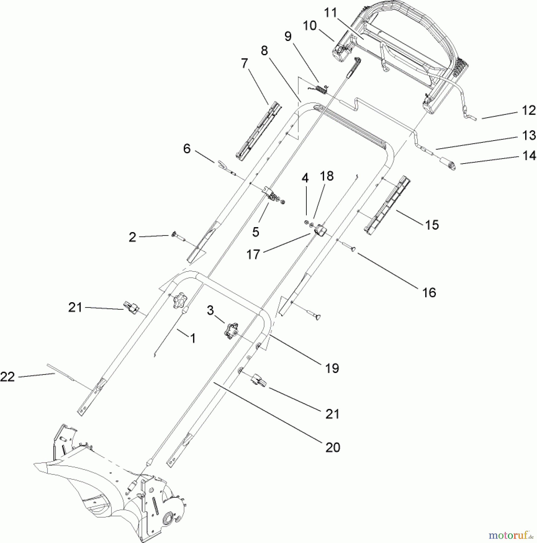  Toro Neu Mowers, Walk-Behind Seite 1 20017 - Toro 22