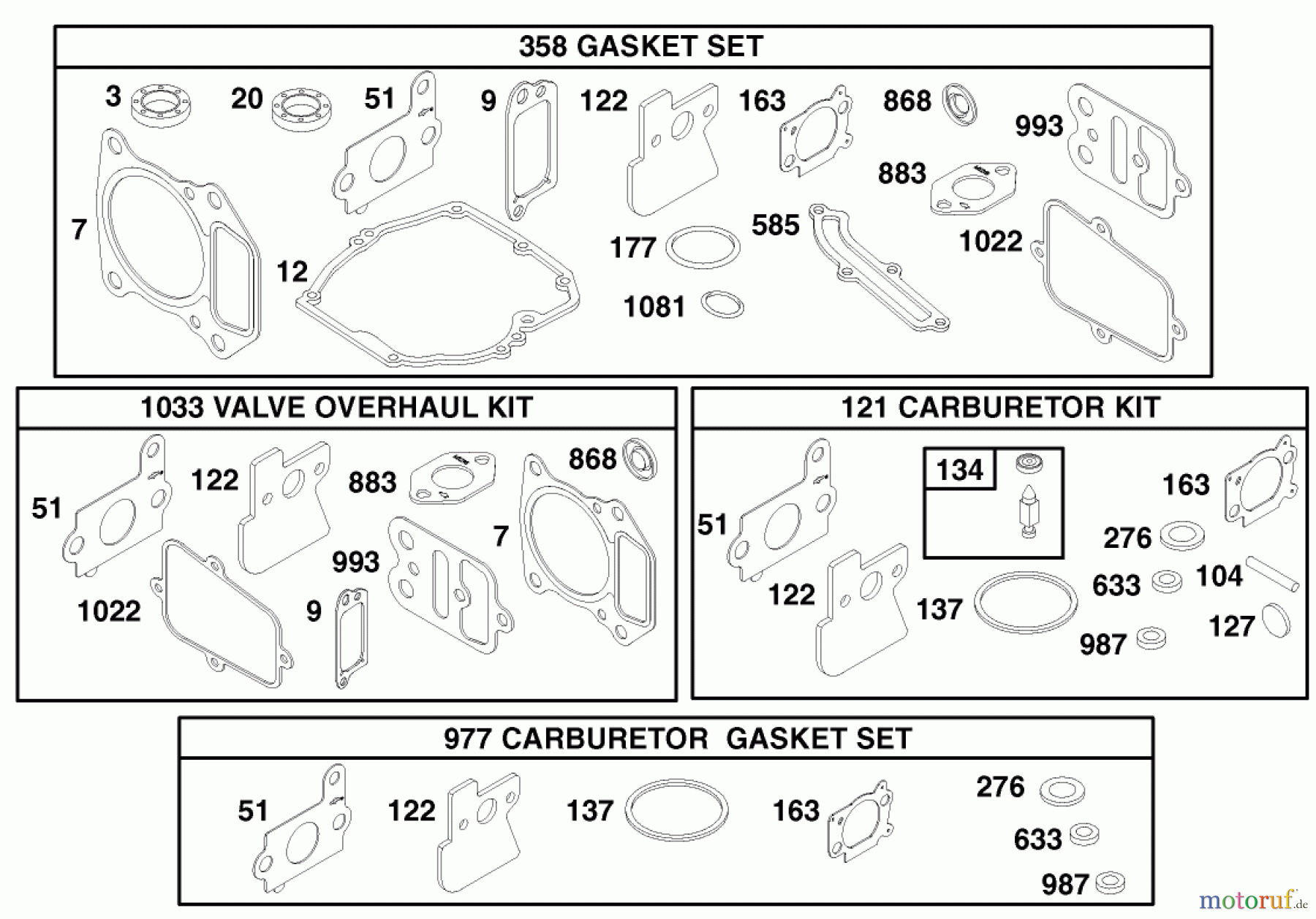  Toro Neu Mowers, Walk-Behind Seite 1 20027 (R-21OSB) - Toro Recycler Mower, R-21OSB, 2000 (200000001-200999999) ENGINE BRIGGS & STRATTON MODEL 122602-0150-E1 #10