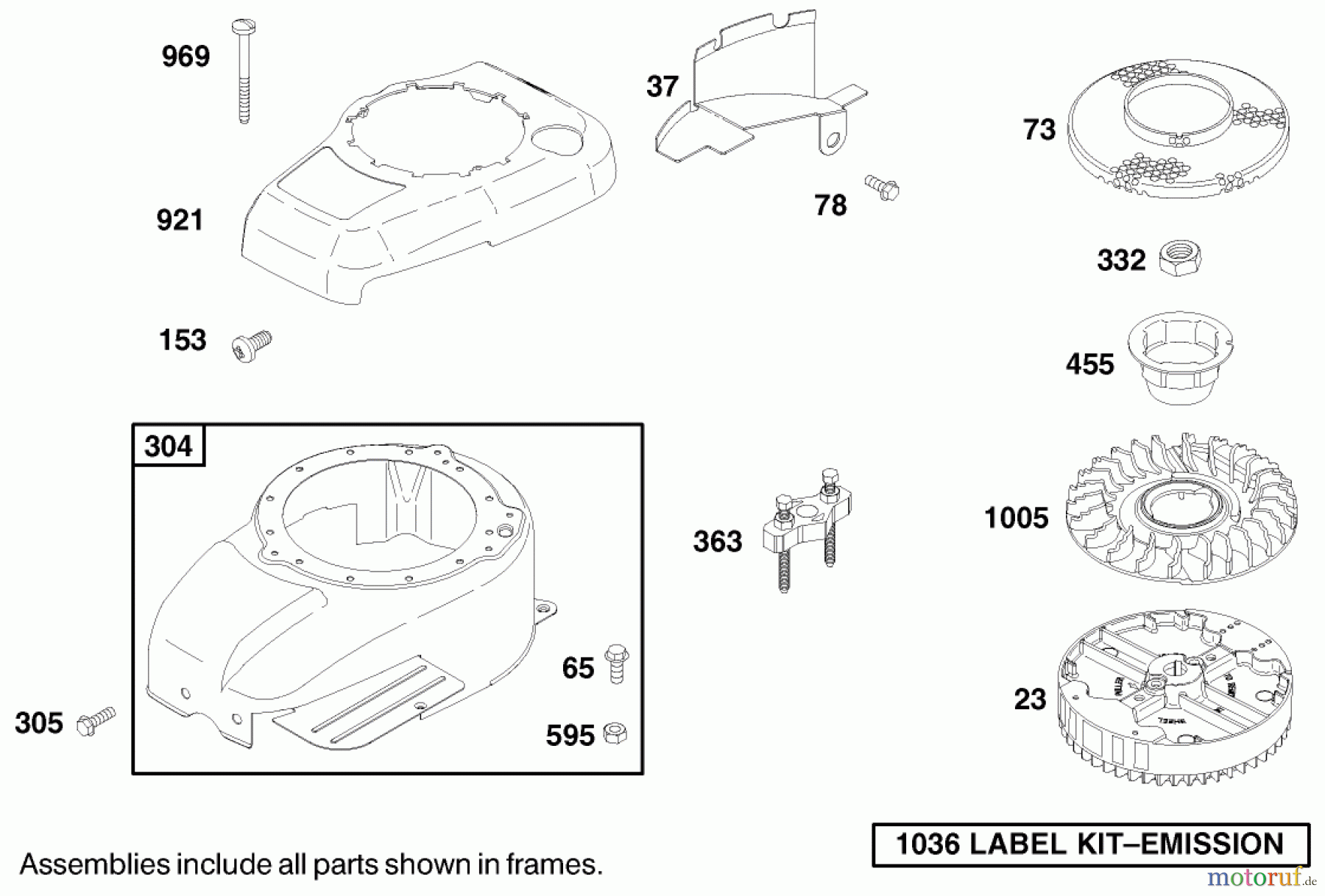  Toro Neu Mowers, Walk-Behind Seite 1 20027 (R-21OSB) - Toro Recycler Mower, R-21OSB, 2000 (200000001-200999999) ENGINE BRIGGS & STRATTON MODEL 122602-0150-E1 #8