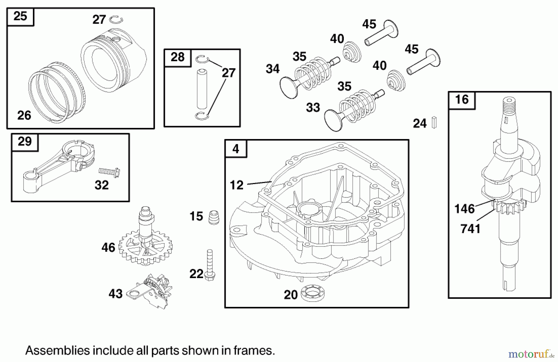  Toro Neu Mowers, Walk-Behind Seite 1 20028 - Toro Recycler Mower, 1999 (9900001-9999999) ENGINE BRIGGS & STRATTON MODEL 12J802-2368-E1 #2