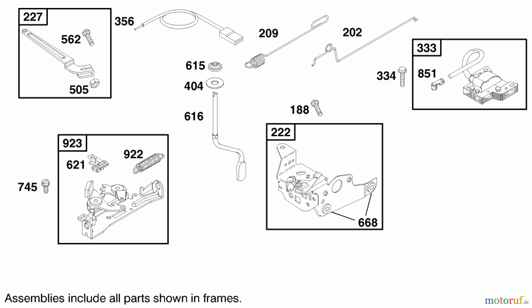  Toro Neu Mowers, Walk-Behind Seite 1 20028 - Toro Recycler Mower, 2000 (200000001-200999999) ENGINE BRIGGS & STRATTON MODEL 12J802-2368-E1 #4