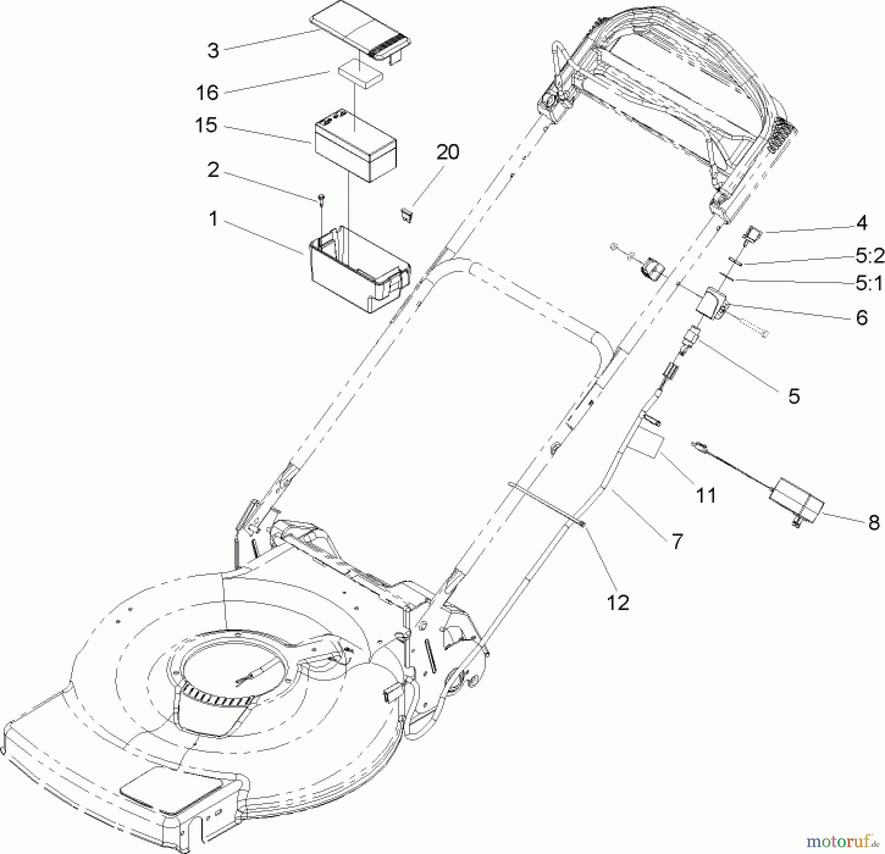  Toro Neu Mowers, Walk-Behind Seite 1 20031 - Toro 22