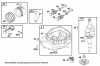 Toro 20035 (R-21SE) - Recycler Mower, R-21SE, 2001 (210000001-210999999) Spareparts ENGINE BRIGGS & STRATTON MODEL 12J805-2370-B1 #2