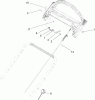 Toro 20056 - Super Recycler Lawn Mower, 2005 (250000001-250999999) Spareparts BRAKE ASSEMBLY