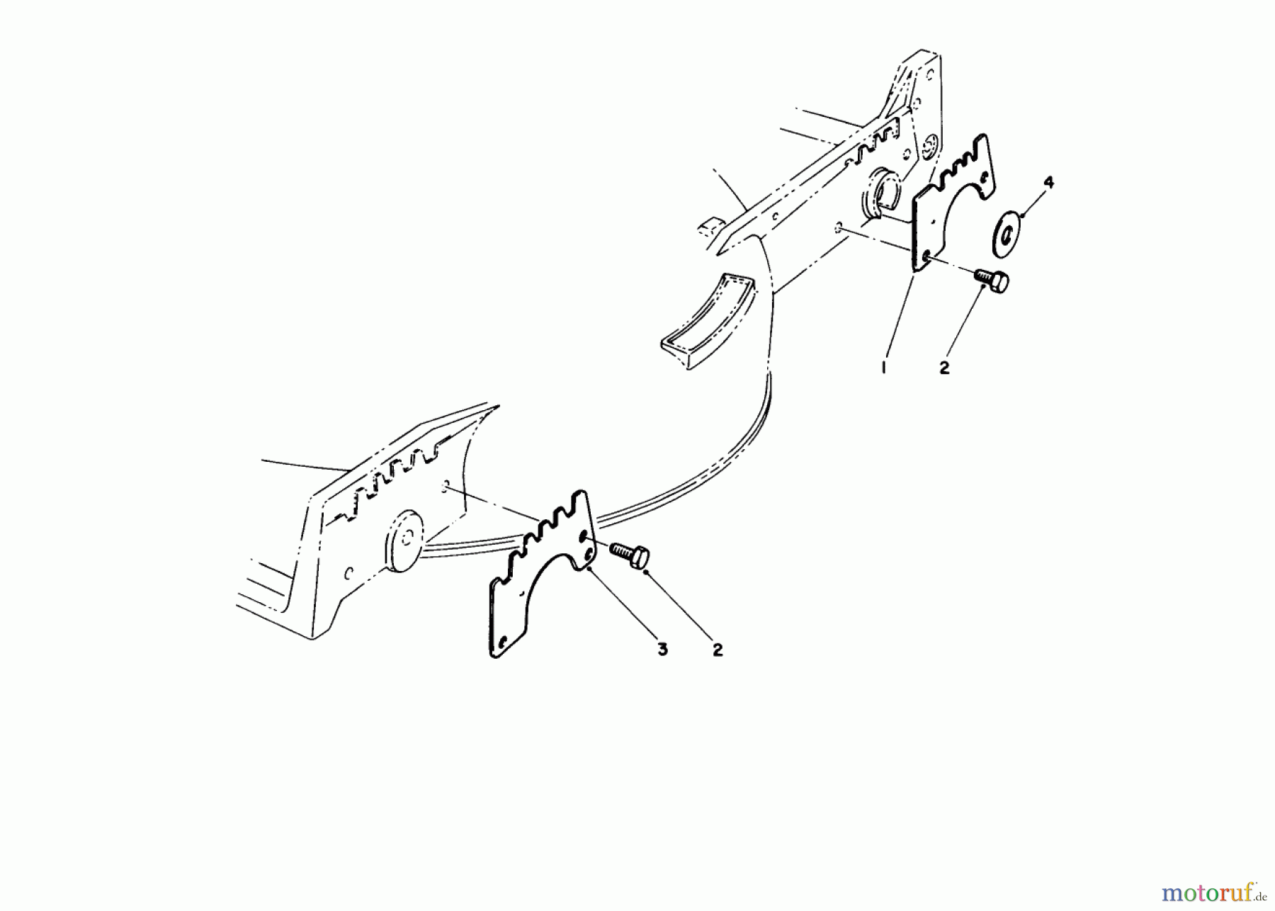  Toro Neu Mowers, Walk-Behind Seite 1 20103 - Toro Lawnmower, 1991 (1000001-1999999) WEAR PLATE MODEL NO. 49-4080 (OPTIONAL)