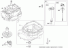 Toro 20110 - 22" Recycler Lawn Mower, 2009 (290000001-290999999) Spareparts CRANKCASE ASSEMBLY BRIGGS AND STRATTON 124T02-0215-B1