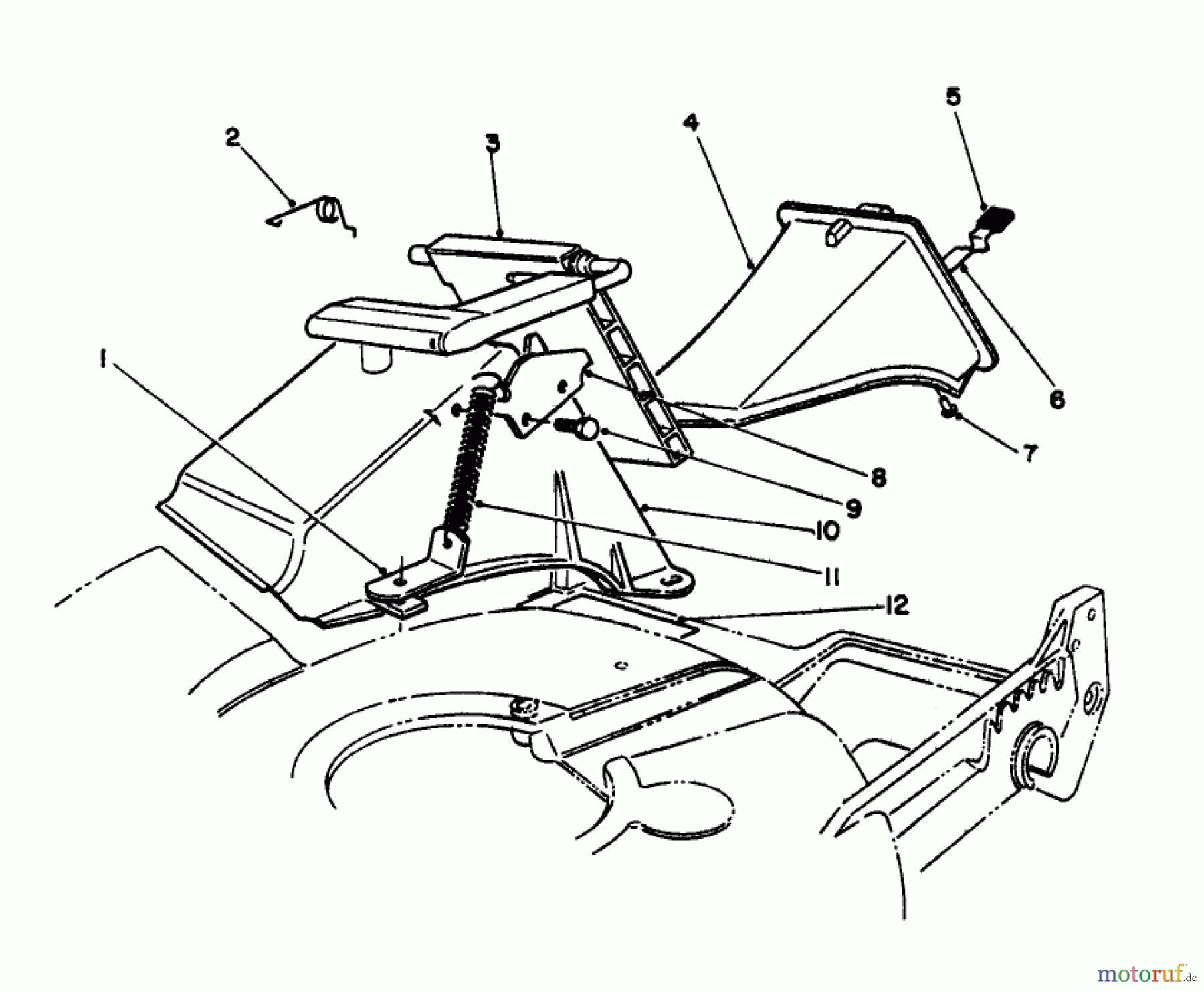  Toro Neu Mowers, Walk-Behind Seite 1 20218 - Toro Lawnmower, 1992 (2000001-2999999) RECYCLER BAGGING KIT MODEL NO. 59174 (OPTLONAL)