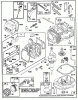 Toro 20325 - Lawnmower, 1992 (2000001-2999999) Spareparts ENGINE GTS-150 77-8990 #1