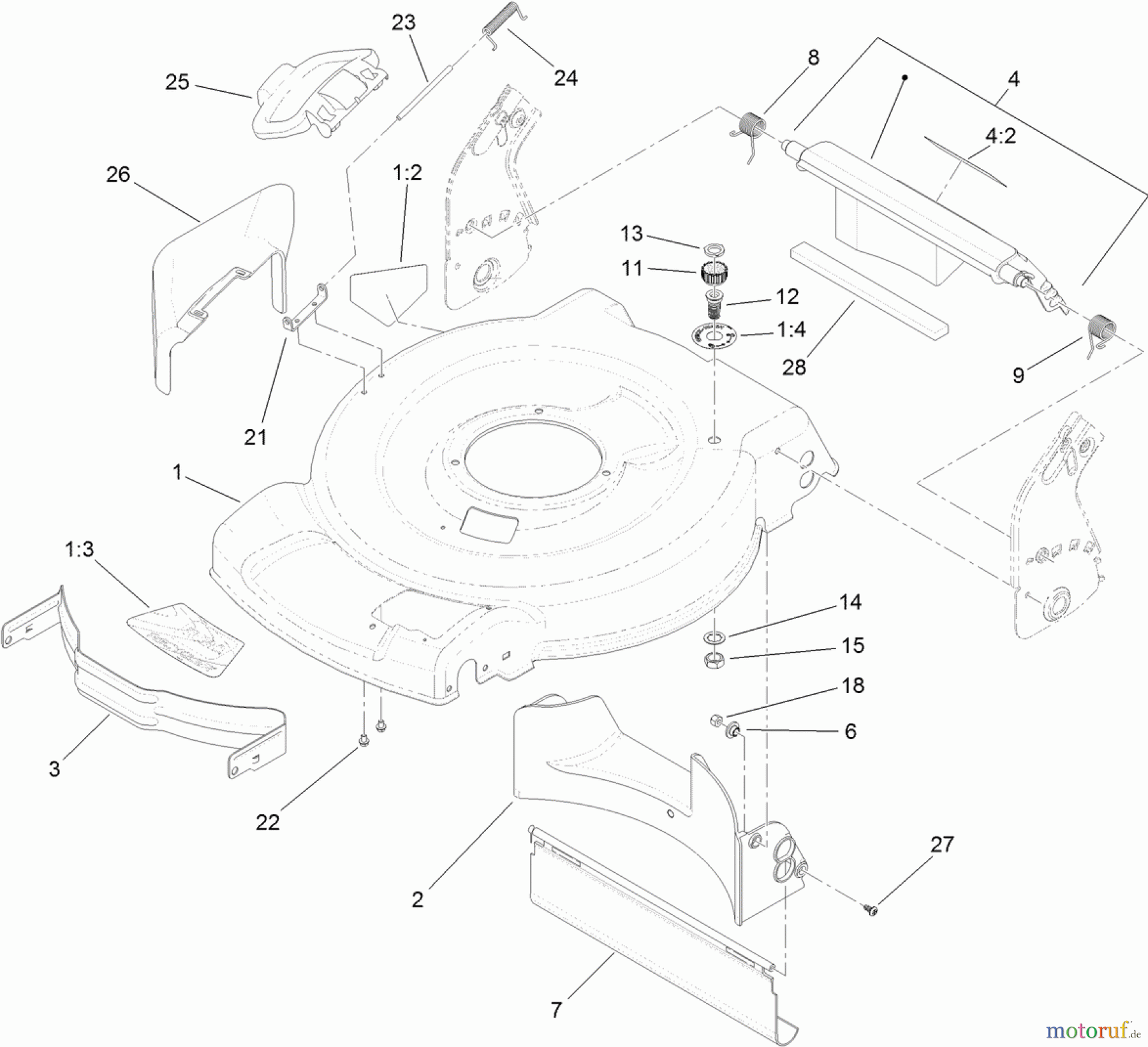  Toro Neu Mowers, Walk-Behind Seite 1 20331 - Toro 22