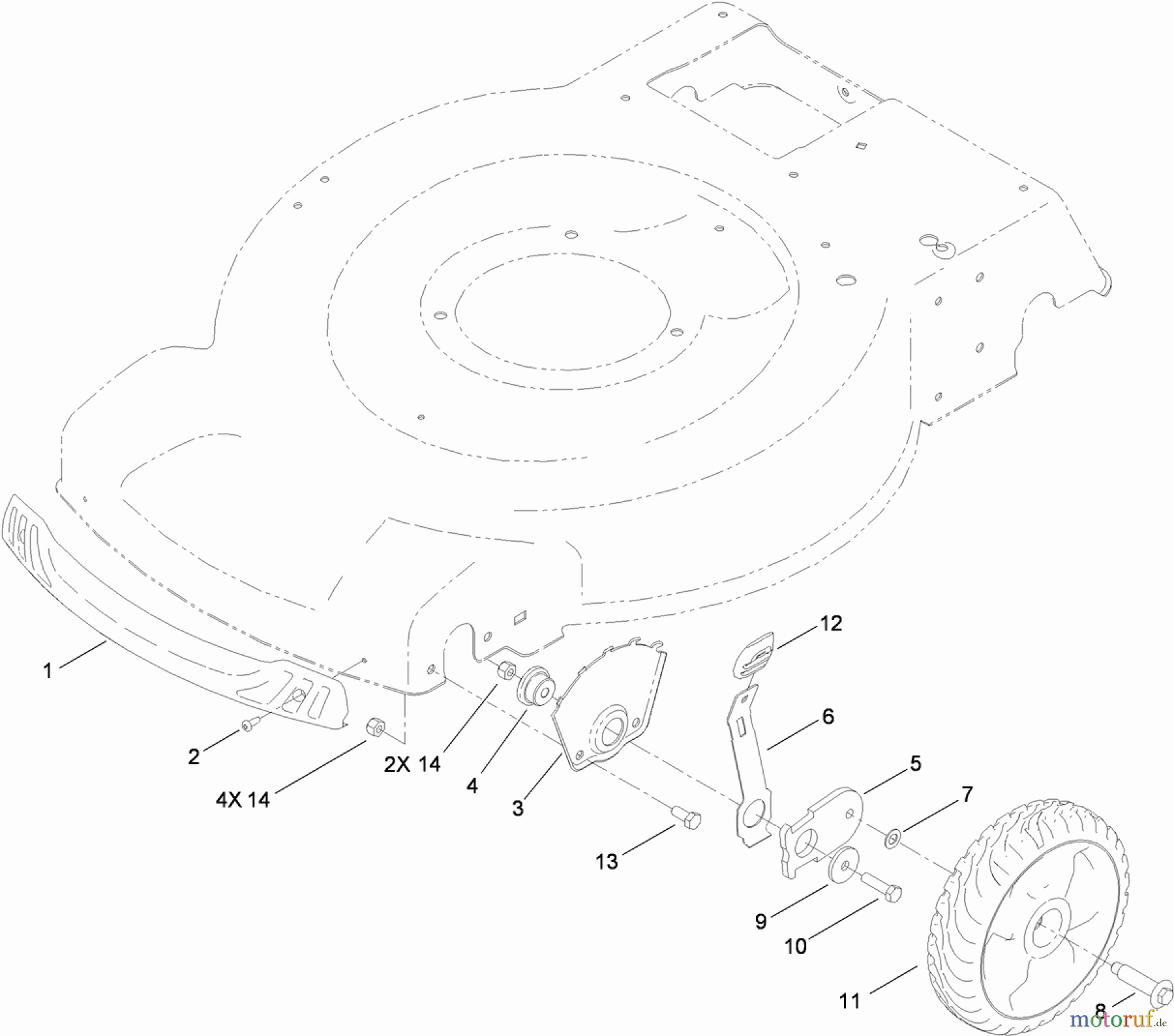  Toro Neu Mowers, Walk-Behind Seite 1 20333 - Toro 22