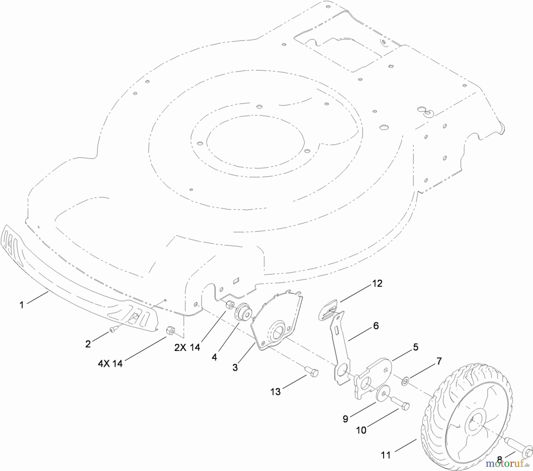  Toro Neu Mowers, Walk-Behind Seite 1 20338 - Toro 22