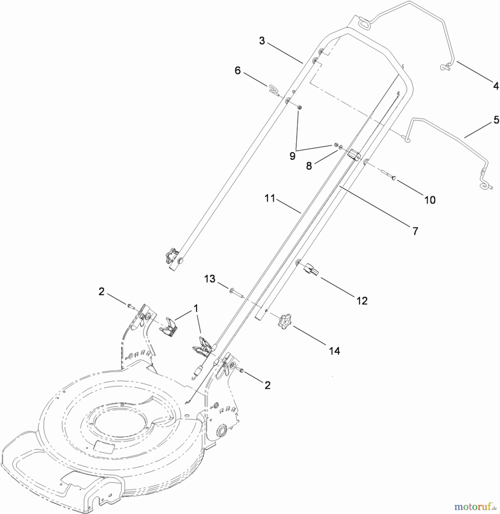  Toro Neu Mowers, Walk-Behind Seite 1 20351 - Toro 22