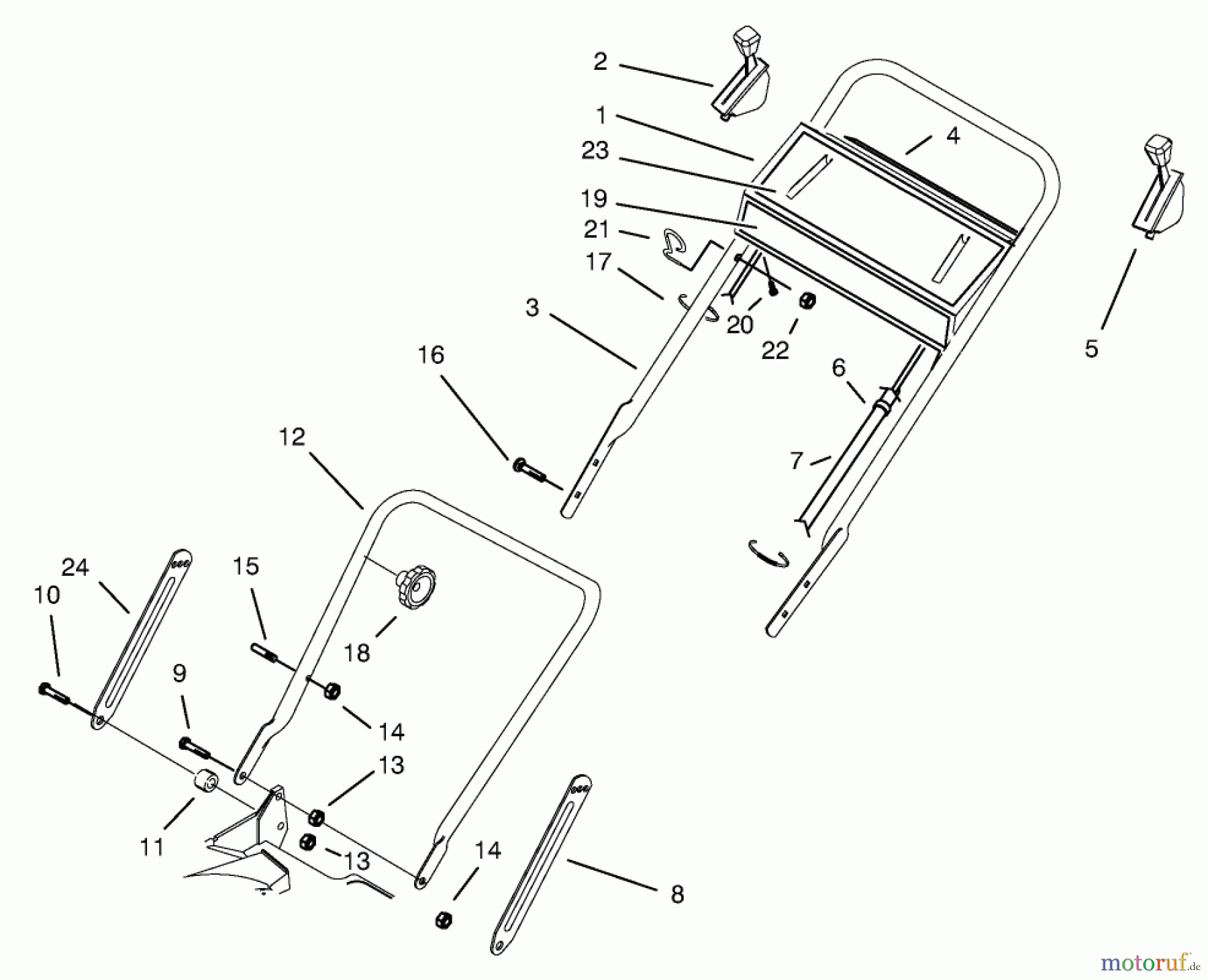  Toro Neu Mowers, Walk-Behind Seite 1 20436 - Toro 21