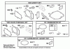 Toro 20487 (SR-21OSBB) - Super Recycler Mower, SR-21OSBB, 2001 (210000001-210999999) Spareparts GASKET ASSEMBLY